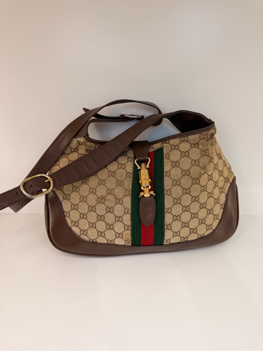 VINTAGE GUCCI JACKIE O DESIGNER BAG